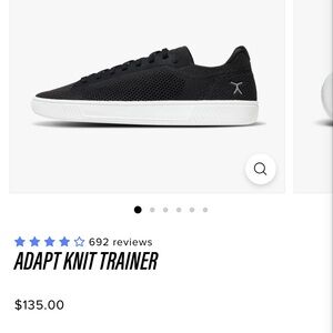 Flux Adapt Knit Trainer Black Shoes